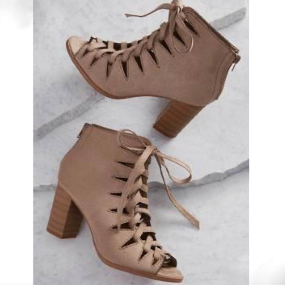 Lace Up Booties